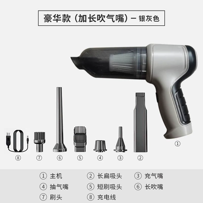 Tozsoranlar | Handheld Vacuum Cleaner for - luxury-extended-blowing-nozzle-a-starry-sky-gray