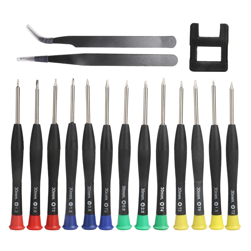 Mobile phone clock repair disassembly combination disassembly machine multi-use batch screwdriver screwdriver tool precision magnetic screwdriver suit