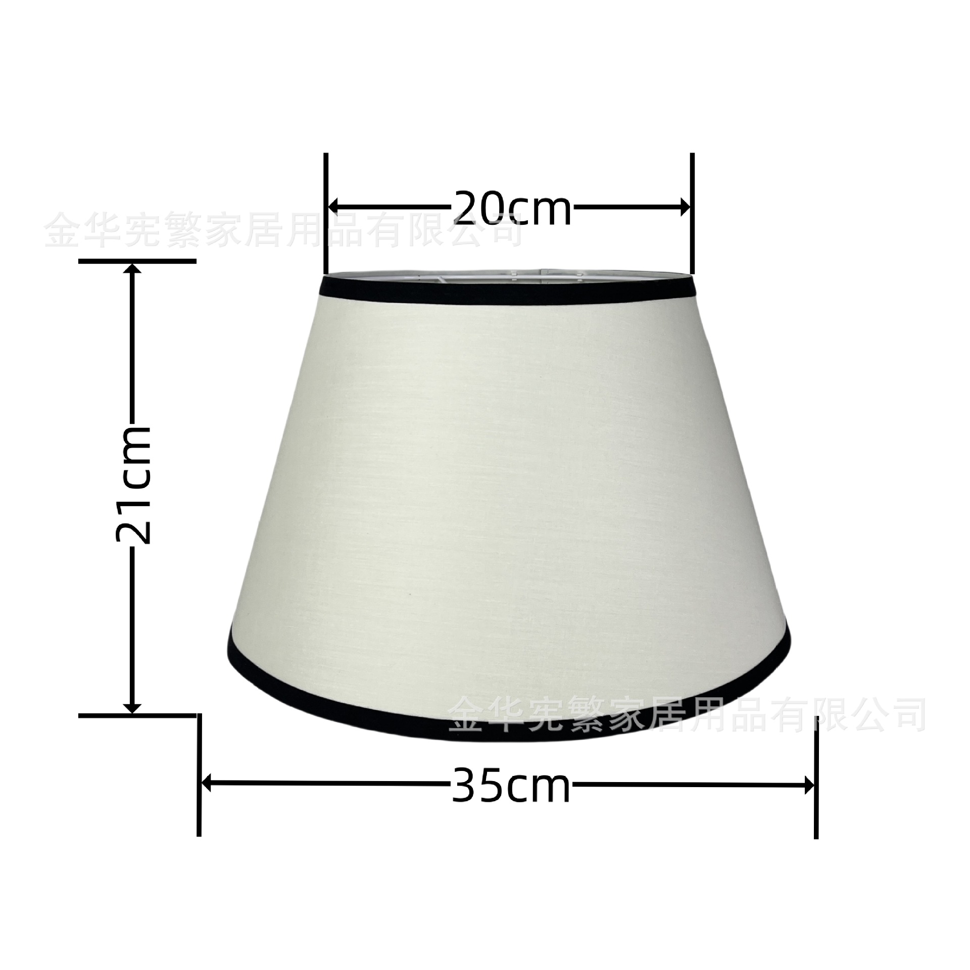 E27 redondo KD recto desmontaje TC tela exterior negro oro interior cubierta de lámpara de PVC Europa América nórdica hotel dormitorio lámpara de escritorio candelabrera