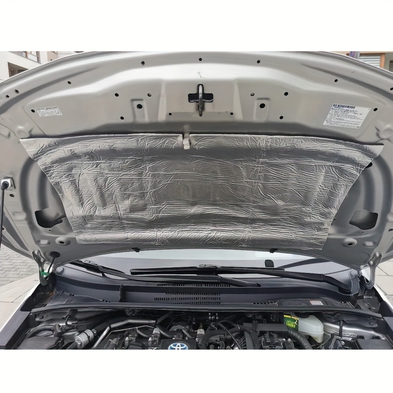 Car Soundproofing and Heat Insulation Pads Made of Aluminum Foil, Rubber Plastic Cotton, Engine Hood, Car Door, Car Roof, Trunk Soundproofing and Heat Insulation Materials