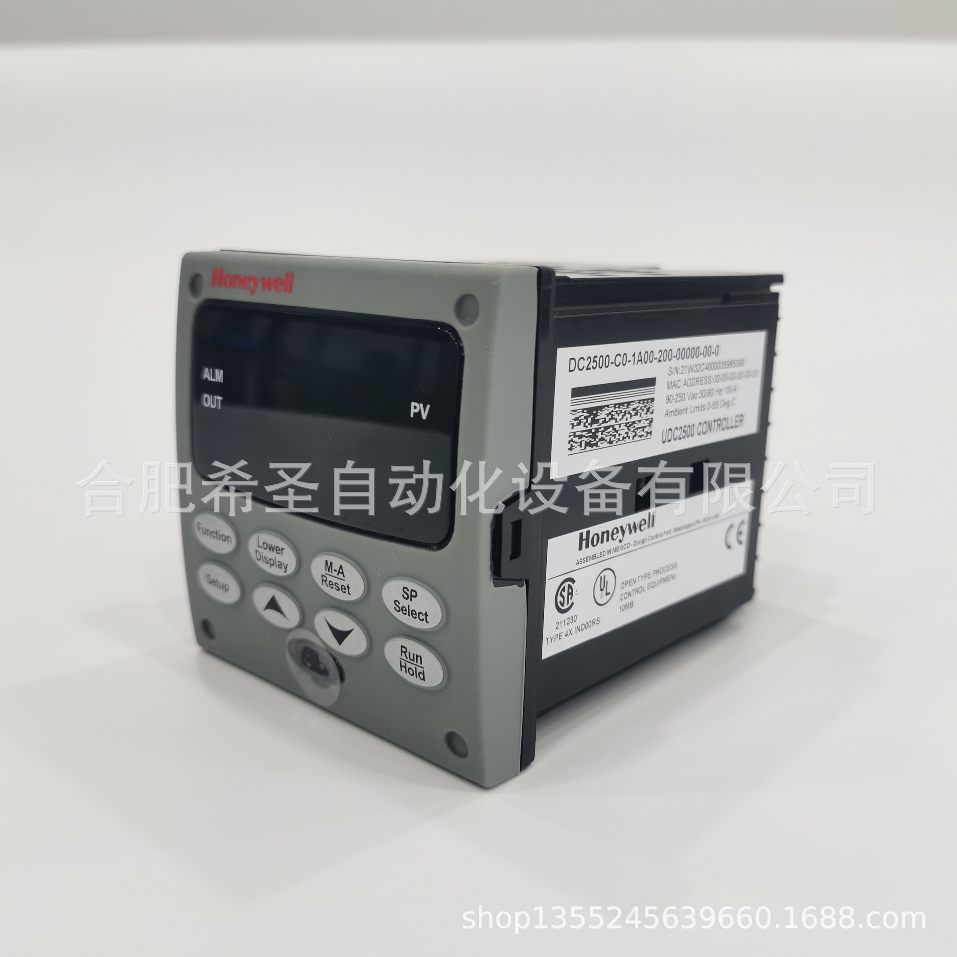霍尼韦尔UDC2500温控器DC2500-C0-1A00-200-00000-00-0现货优惠