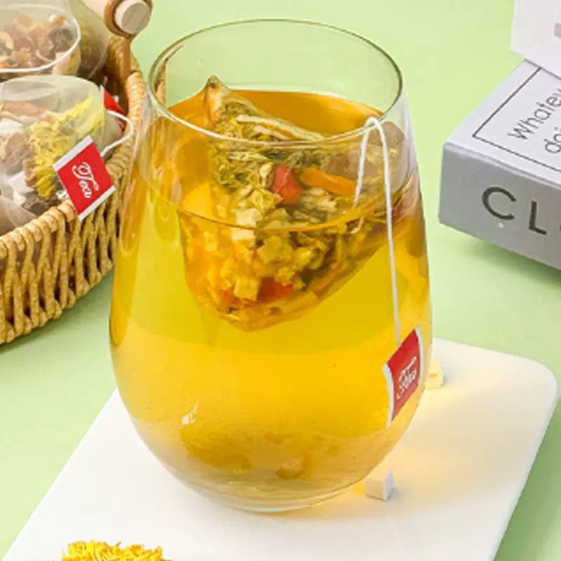 Dendrobium Burdock Herbal Tea 100g Canister with Triangle Tea Bags Shihu Niubang Cha Daily Brew quality and texture