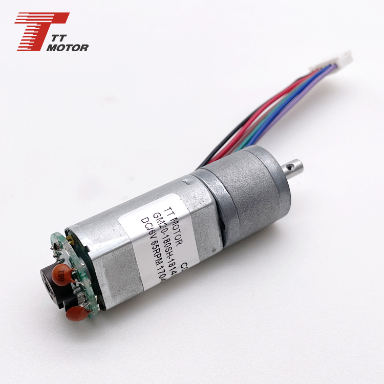 厂家供应双通道磁编码器 伺服精确控制 20mm微型直流减速电机