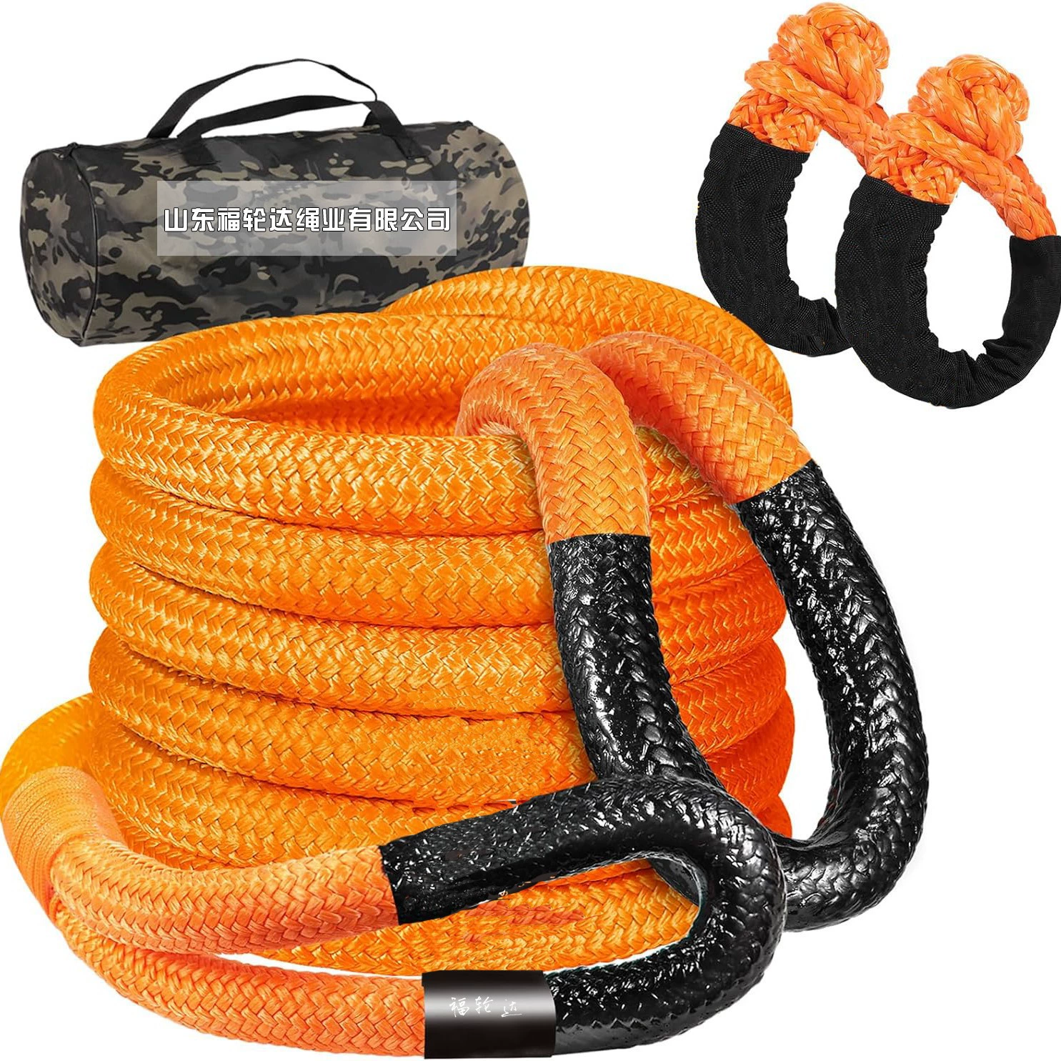 Буксирный канат внедорожника 5 тонн 10 тонн 20 тонн спасательного буксировочного каната