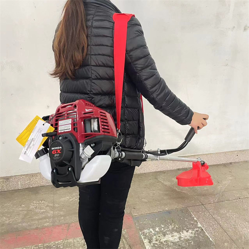 农用背负式汽油割草机本田GX35大功率割灌机大棚松土除草开沟机