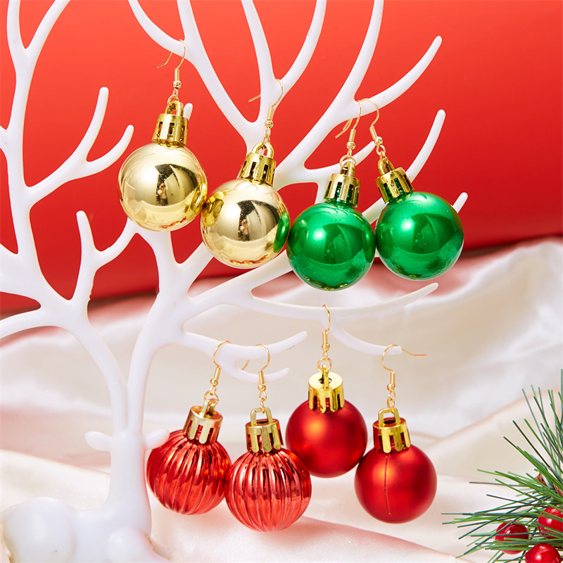 11g Weight Christmas Festival Women's Gender Cute Style Cute Drop Earrings 14