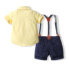 Dress, summer clothing for boys, shirt, overall, trousers