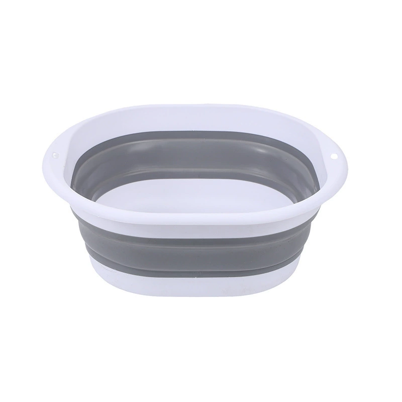 Foldable Handheld Washbasin, PP + TPR, Sizes S/M/L for Kids, Portable Collapsible Basin