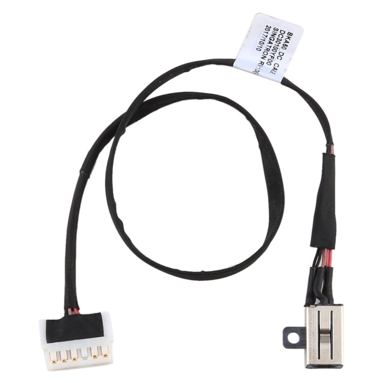 Conector de alimentación para computadoras Dell Inspiron 15 7560 7572 02XJ83 con cable