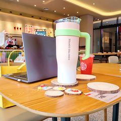 New Giant Ice King Cup Insulated Cup 40oz Foreign Trade Car Cup Straw Large Capacity High Beauty Sam Water Cup 