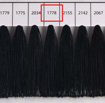 Mengheng MH, excedentes de comercio exterior, 50% de descuento, hilo de coser de poliéster de fibra corta 40S/2, 5000 yardas, personalizado