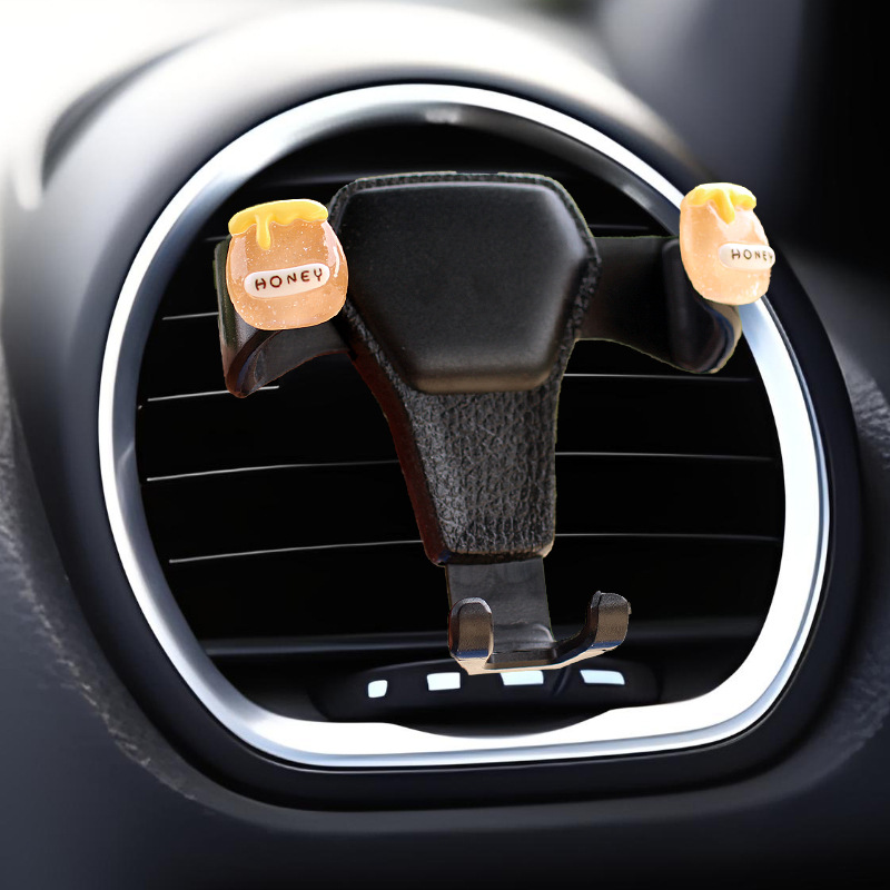 Salida de aire para automóvil Oso brillante, aromaterapia creativa, perfume para automóvil, adornos de dibujos animados, suministros de decoración, suministros para automóvil