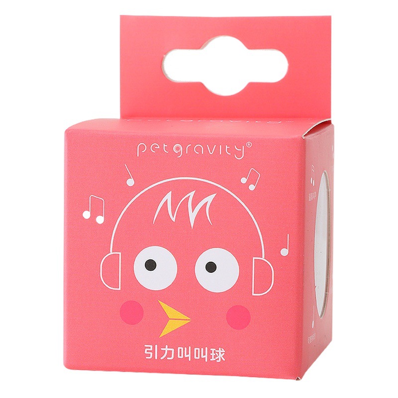 Peluche sonido llamando bola red rojo auto-Hola alivio tapado divertido gato juguete gravedad bola gato juguete mascotas suministros al por mayor