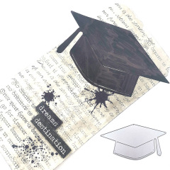 Scrapbooking DIY cutting die template, carbon steel die template, flower die template, graduation cap template