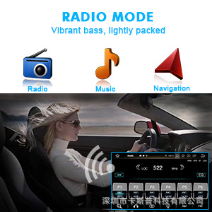 Cross-border Suitable for Corolla/ringling2013- Car Audio and Video Smart Navigator Car GPS Android Navigation