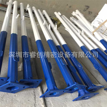 生产监控镀锌立杆3米3.5米4米摄像机立杆含地笼现货 深圳广州厂家