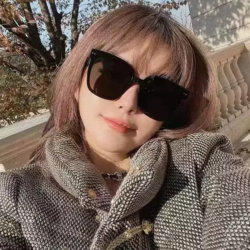 墨镜女夏防晒韩版2025新款防紫外线大框男开车太阳镜大脸显瘦显小