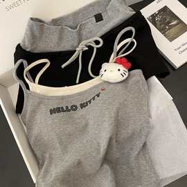 2025可爱纯色背心睡衣简约风带胸垫夏季假两件吊带短裤家居服套装