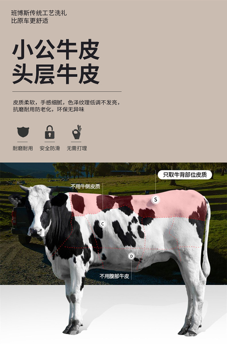Volkswagen 12-20-23 New Magotan Special Gear Handlebar Cover B8 Modified Decorative Leather Gear Handlebar Cover