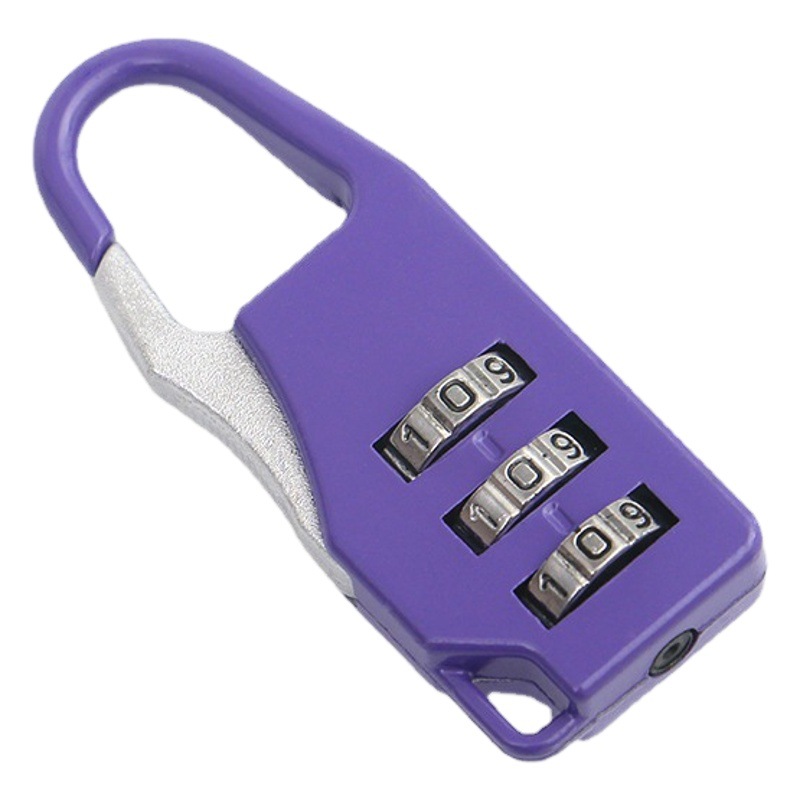 Zinc alloy mini password small lock luggage bag password lock cabinet lock color lock anti-theft small lock