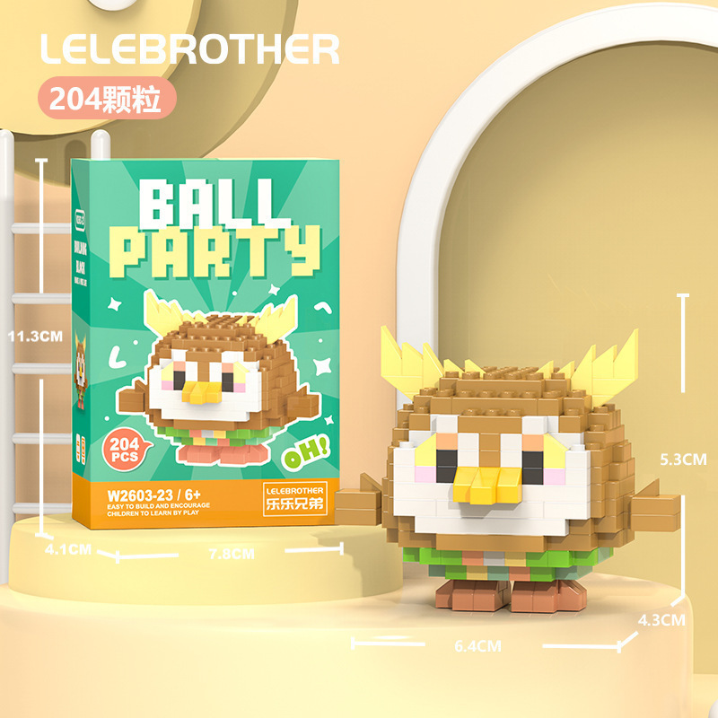 Vv2603-23 owl/204pcs [color box]