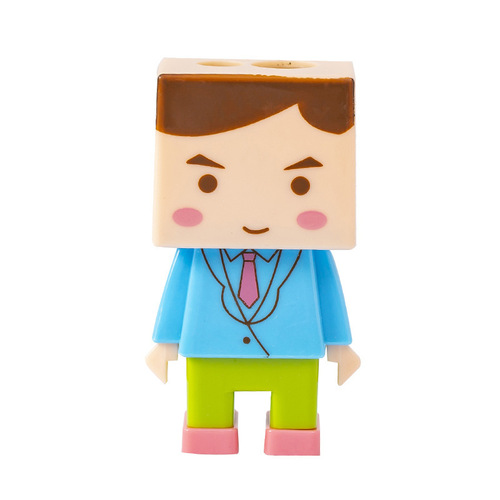 Children's creative pencil sharpener, pencil sharpener, pencil sharpener, cute cartoon primary school student pencil sharpener, school supplies