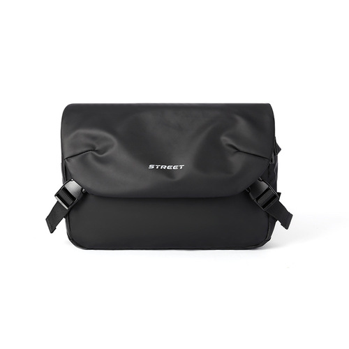 Trendy Postman Bag Computer Work Motorcycle Backpack Men's Functional Style Japanese Dead Fly Crossbody Bag Large Capacity Single Shoulder Diagonal Crossbody Bag 