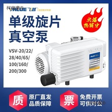 浙江飞越真空泵VSV-20/40/100真空吸附脱泡防反油单级泵工麦太保