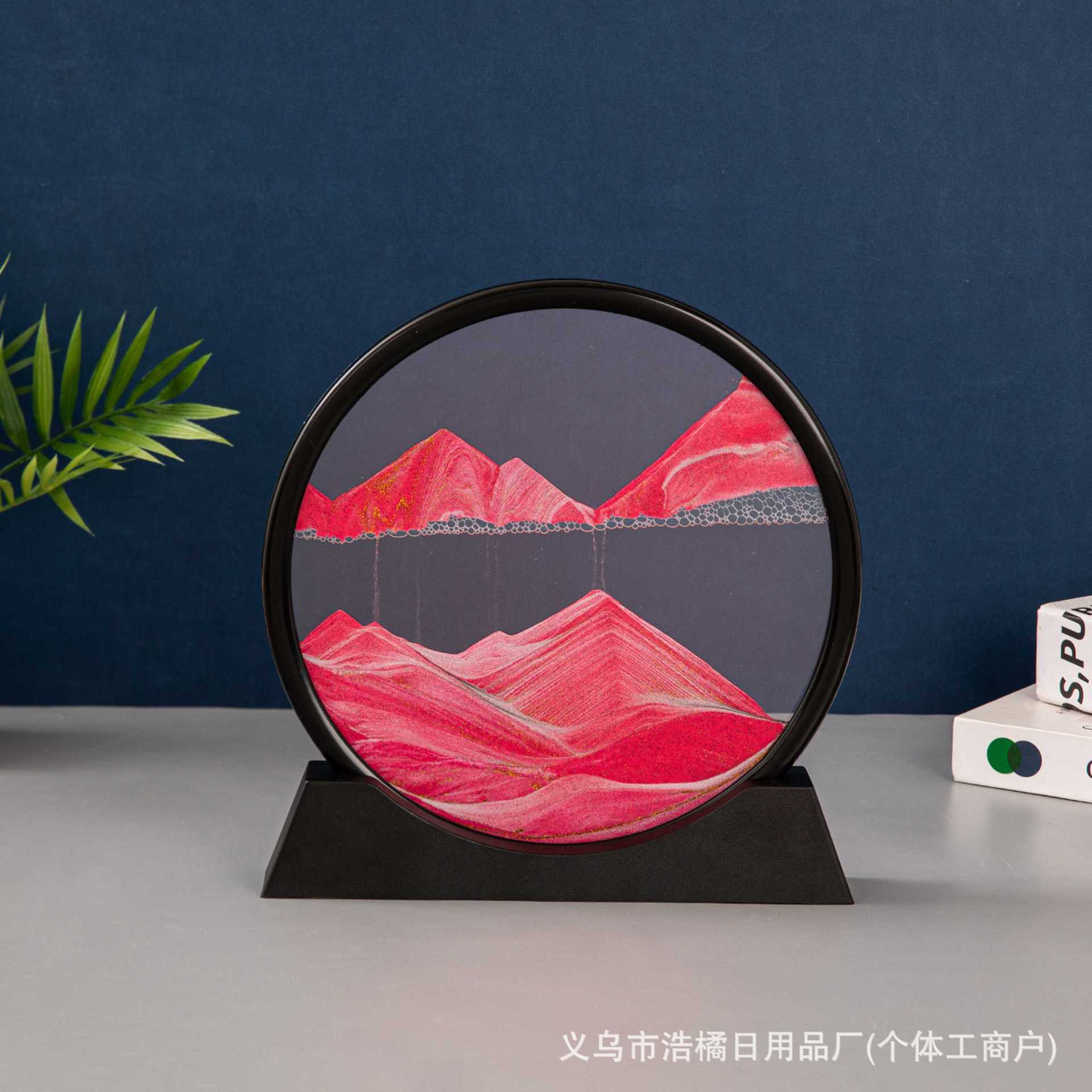 블랙 프레임-핑크