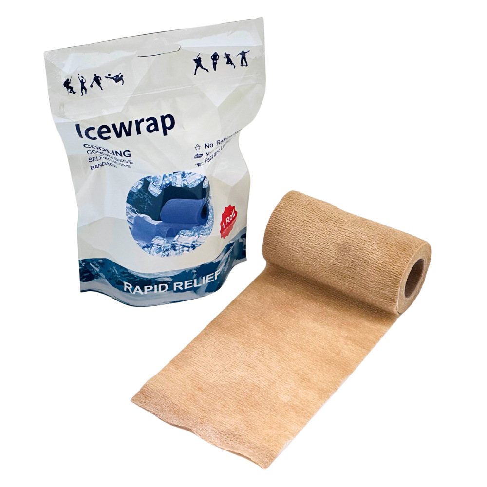 Self-adhesive elastic elastic bandage, flesh color