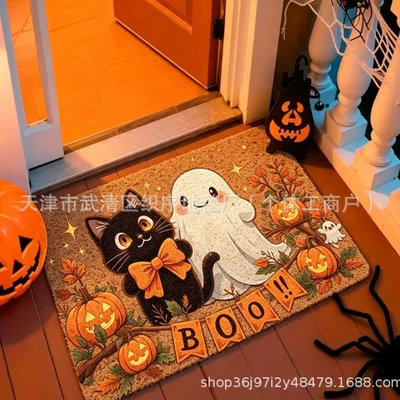 Outdoor Entrance Shoe Changing Area, Imitation | Avtomobil döşəmə paspasları - zx-halloween-spooky14-4060halloween-decorative-wire-ring