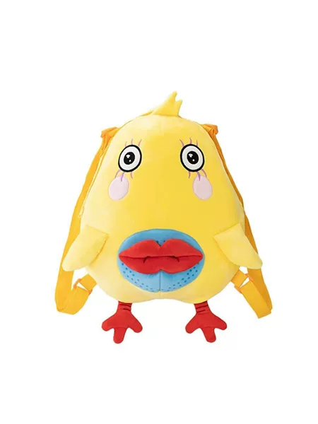 Cute Cartoon Plush Backpack for Children, Adorable Toy Backpack, Kindergarten Baby School Bag, New Trendy Style