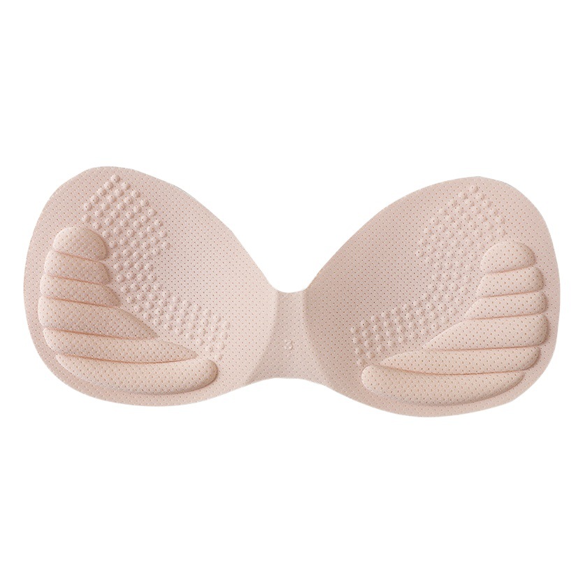 2.5CM Thickened Emulation Latex Chest Pad Insert One-piece Super Soft Breathable Sponge Bra Cup Factory Outlet
