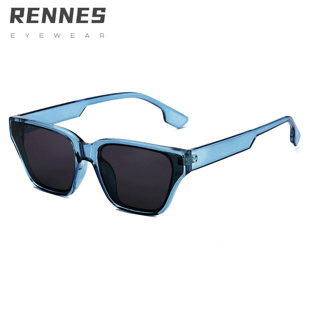 2021 nuevas gafas de sol de ojo de gato gafas de sol de moda cuadradas gafas de sol de pierna ancha transfronteriza europea y americana gafas de sol de moda