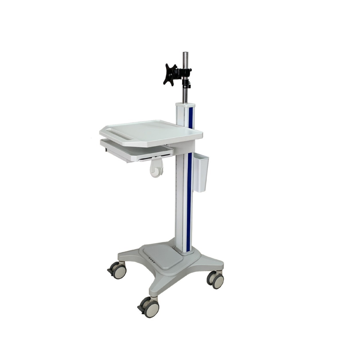 销售送药推车ICU探视推车 医院病房医用护理升降台车 护士站台车