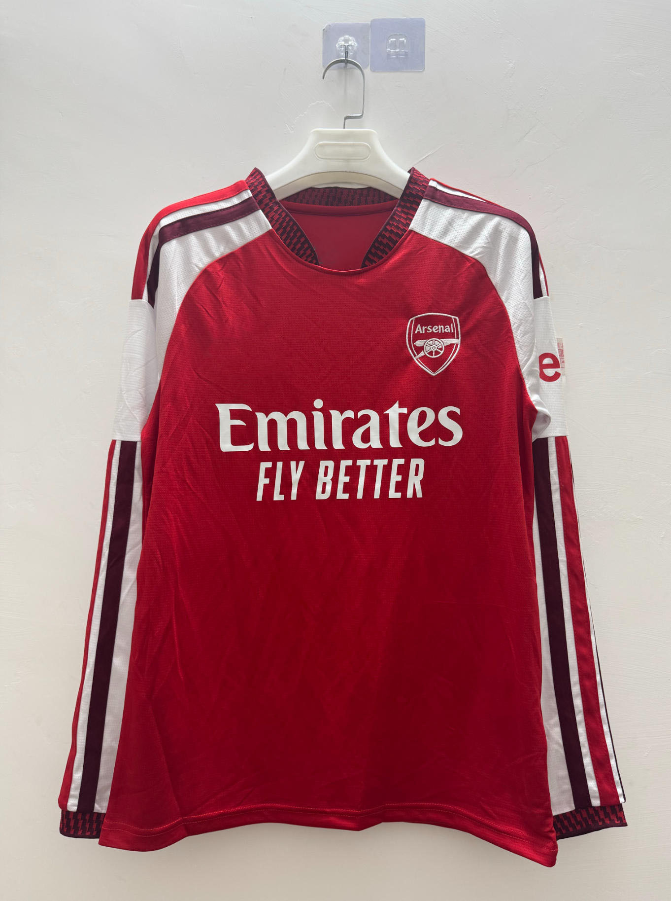 Nueva camiseta de fútbol de mangas largas de Argentina Real Madrid Barça de Alemania, la misma camiseta de venta directa suelta transpirable image 26