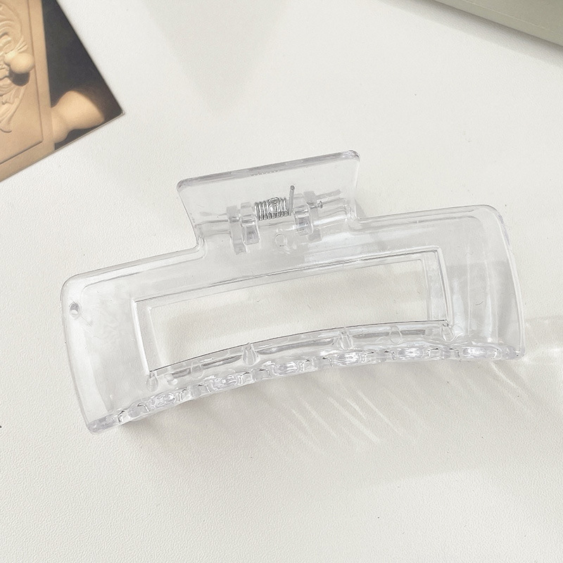 13cm Volumen de pelo clip de tiburón grande clip de pelo cuadrado de nuevo cabeza clip de pelo tocado updo clip de pelo chica