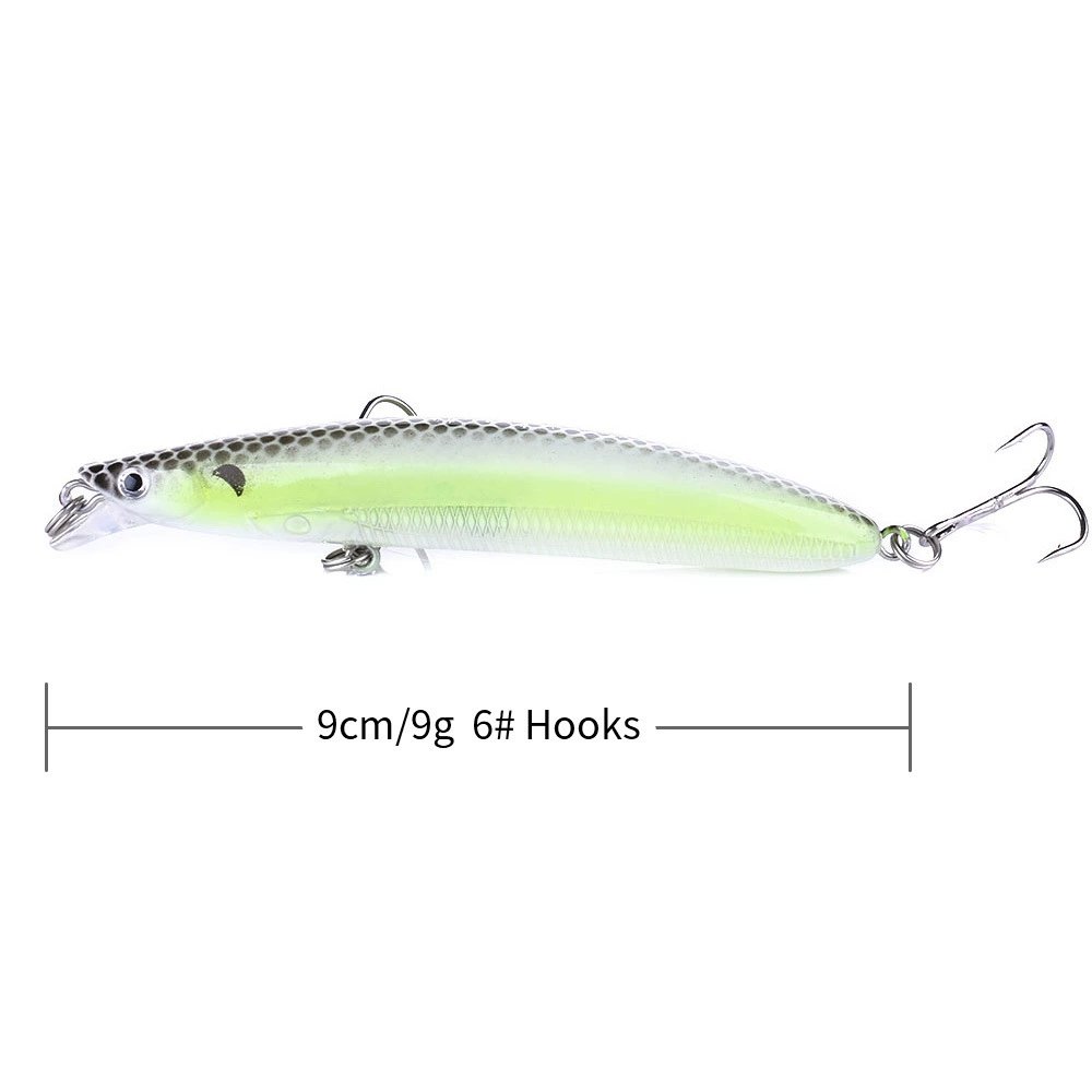 Поставщик наживок для рыбалки Луя, wholesale наклон bass fishing bait из пластика разноцветной бионической подводной минной наживки для рыбалки, оптом через границу