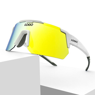 Amazon Cycling Glasses Colorful Windproof Sunglasses Sports Glasses Home Running Outdoor Mountaineering Uv Protection