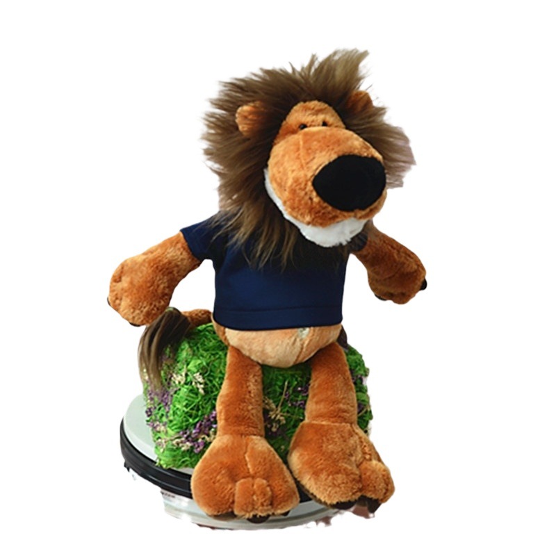 Fábrica de procesamiento de regalos personalizados de Año Nuevo, recuerdos de juguetes de peluche, muñecas, almohada, manta, logotipo corporativo