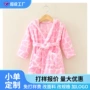 男女宝宝儿童连帽睡袍