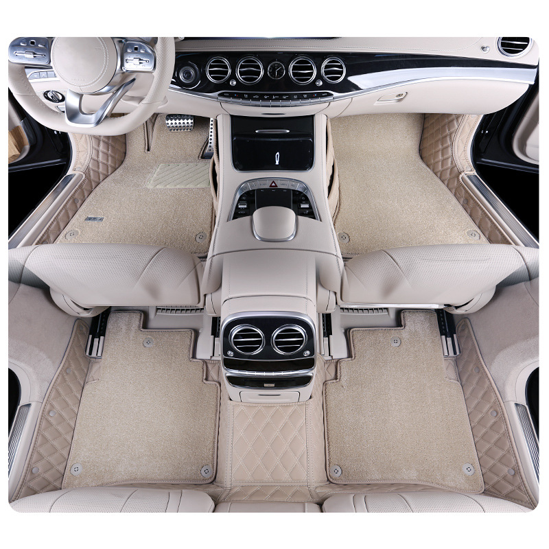 (2개) 메르세데스-벤츠 S450 S400 S320 S350L MAYBACH S480 새로운 S 급 풀 서라운드 자동차 매트에 적합