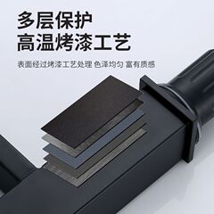 304不鏽鋼水龍頭加高面盆家用衛生間洗手洗臉盆冷熱黑四方水龍頭