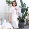 Walv Ge White Woman- [Short Sleeve]