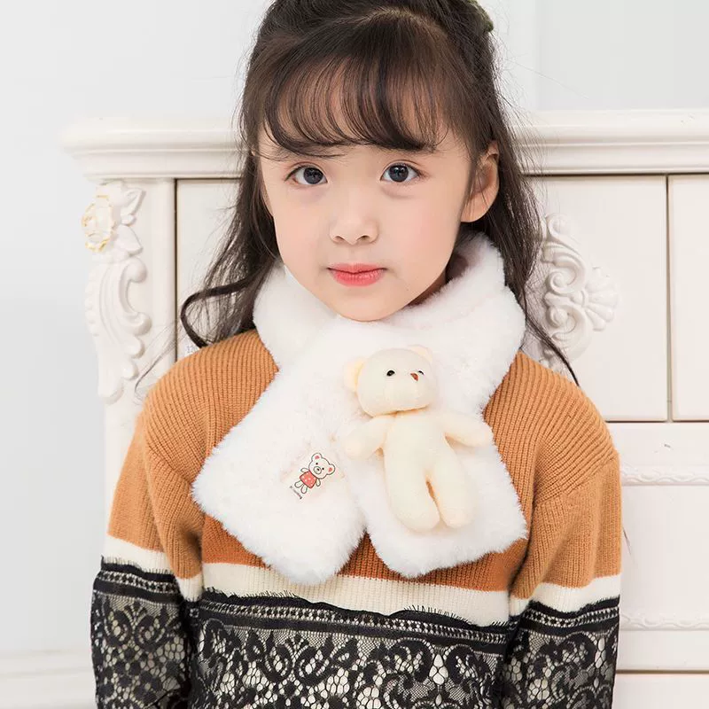 Children's demi-season cartoon warm scarf for boys