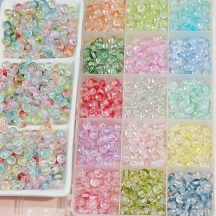 6/8mm�ļ��������w��������ɢ����DIY��������朰��Ʒ�Ʒ���