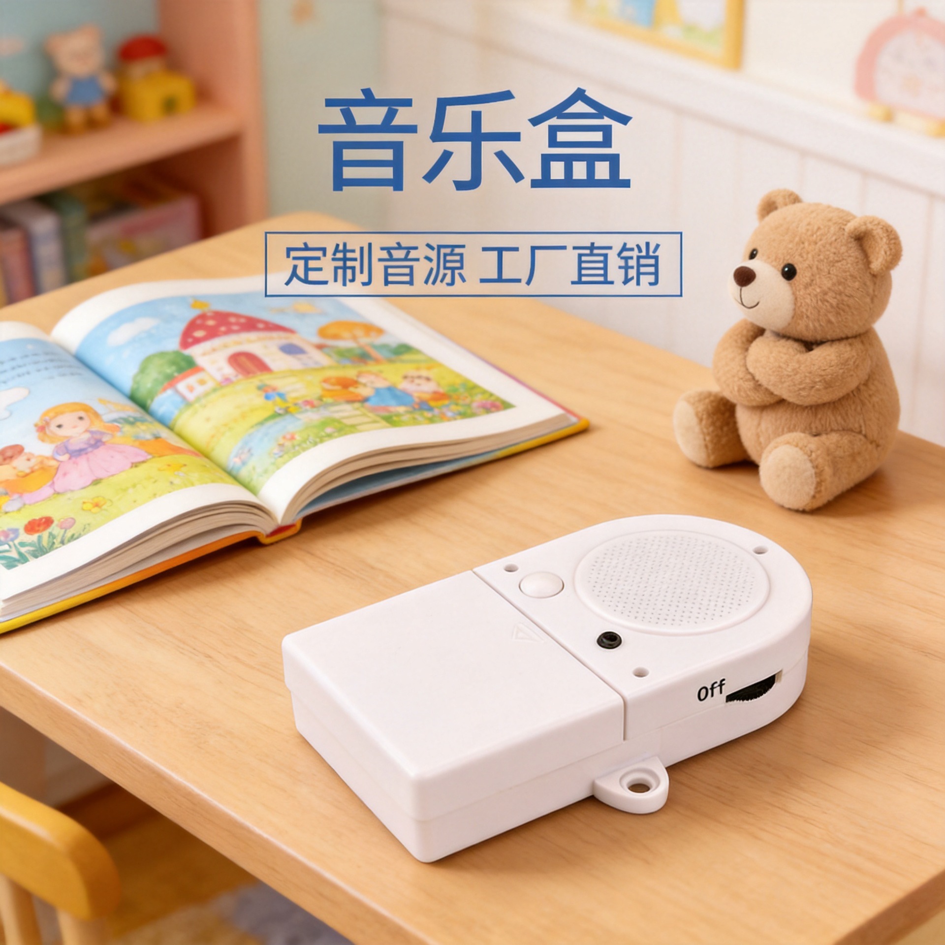 人体感应发声器光控发声盒影控广告语音盒玩具电子工厂批发