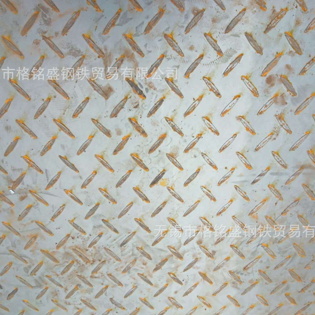 花纹板 q235 碳素结构钢  花纹钢板 防滑3mm厚 花纹防滑钢板 零割