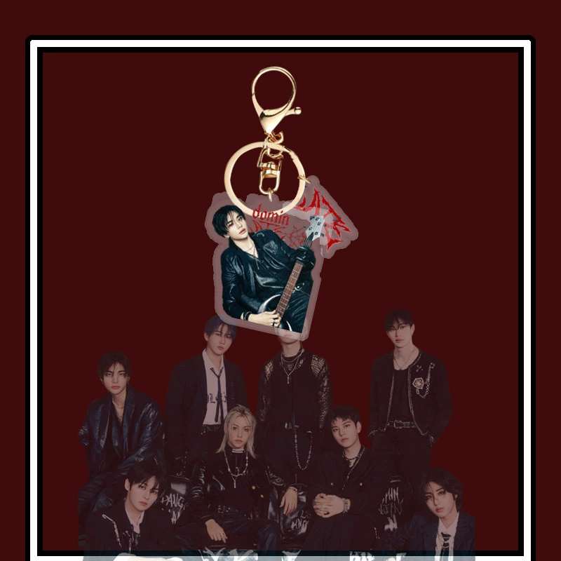 Новый альбом Stray Kids "ATE" акриловый брелок-ключ, подвеска для периферии