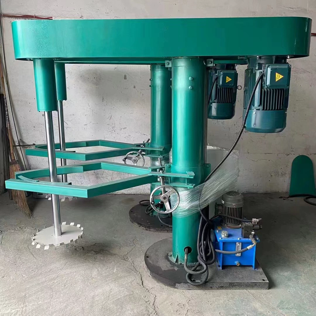 Поставка высокоскоростного перемешивания дисперсионный станок гидравлический инвертор дисперсионный станок для краски высокоскоростной смеситель производитель